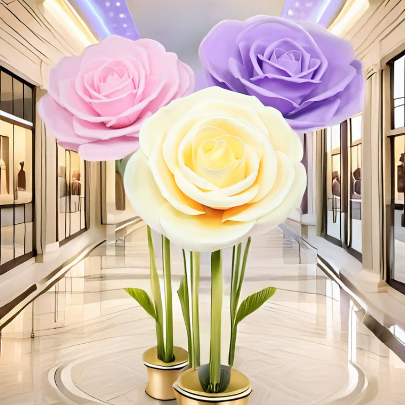 Baby Products Shop - Large Scale Event Decoration Rose Shop