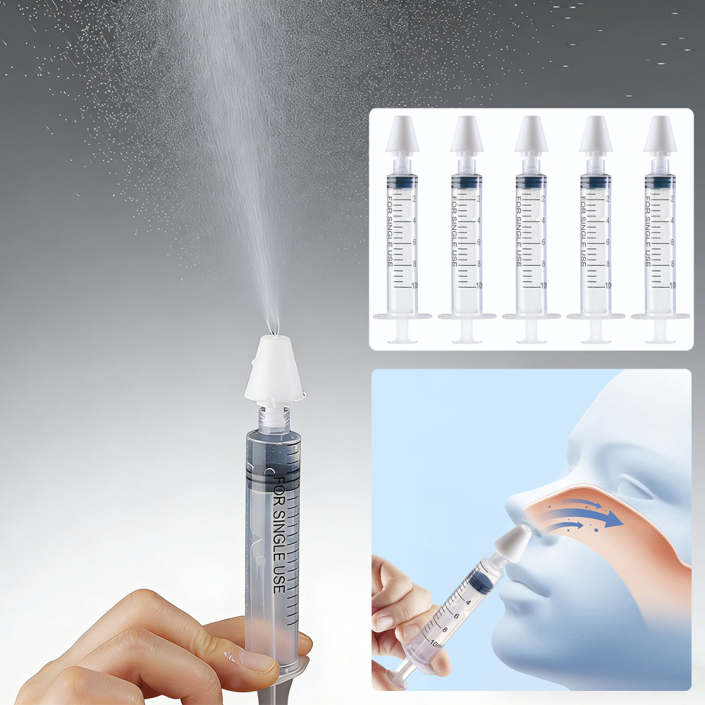 Nasal Aspirator - Nose Cleaner Needle Tube Silicone Baby