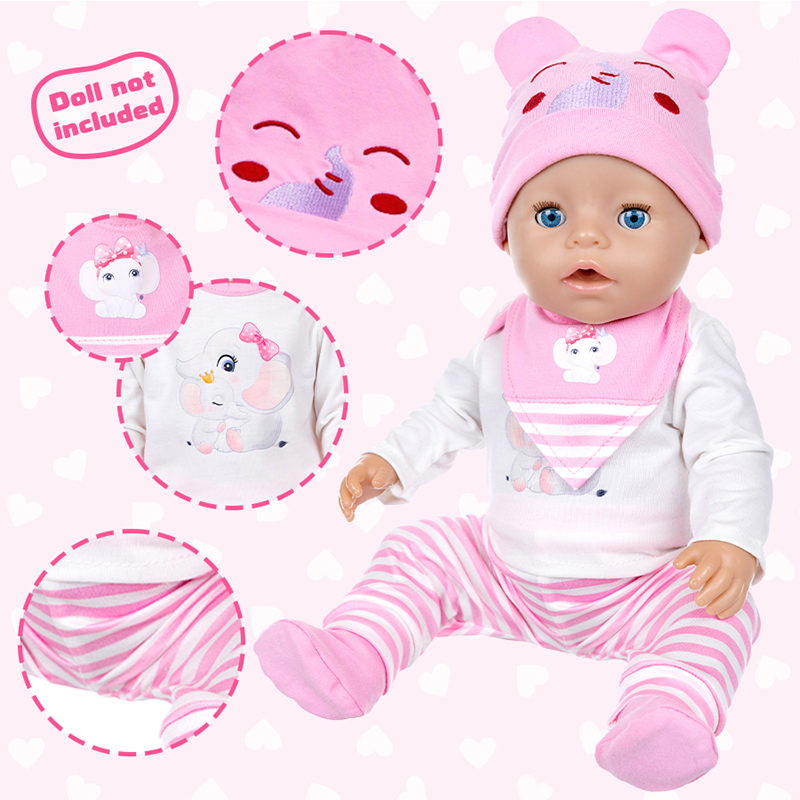 Baby Products Resale - Doll Clothes 16-18Inch/40-45cm Cute Bear Jacket