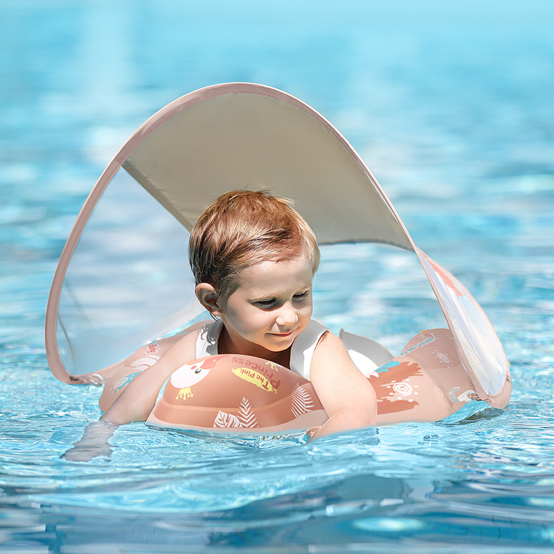 Baby Swimming Floater - Swimbobo Baby Swimming Float With Canopy