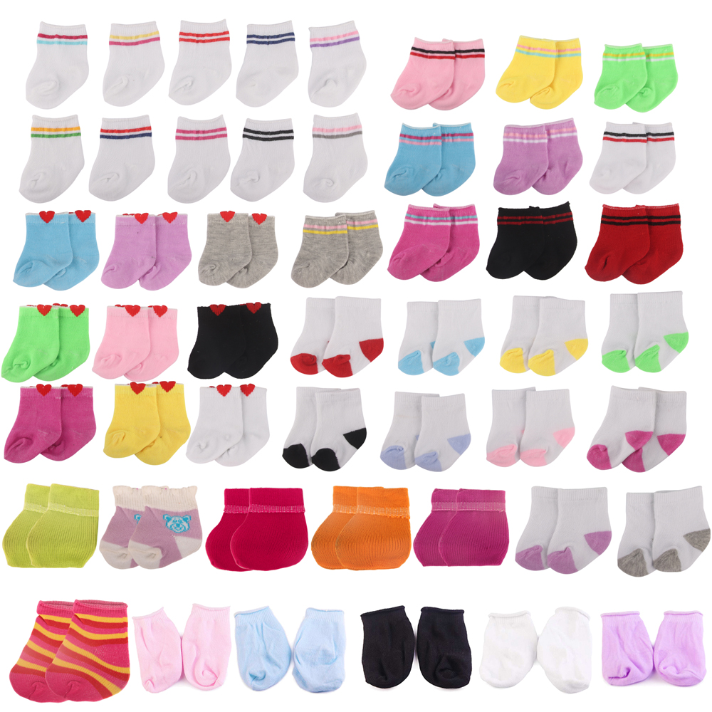 Baby Products Resale - Doll Accessories Socks Heart Stripe Solid