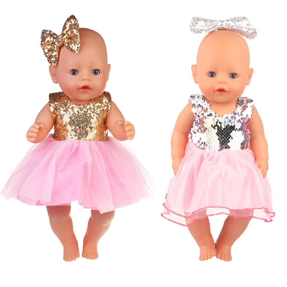 Sequins Dress Doll Clothes For - Baby Products Resale review and price