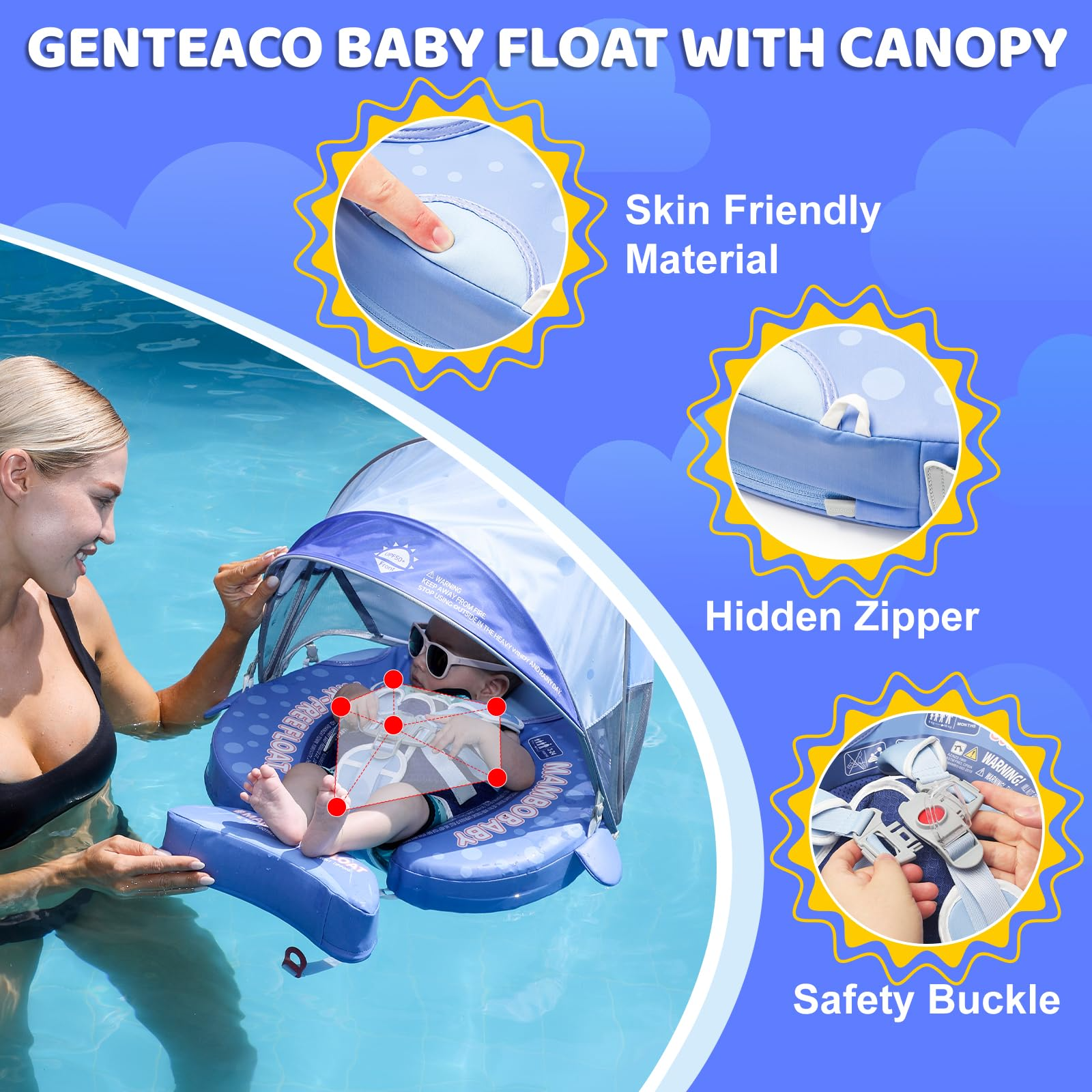 Mambobaby Float Swimming Train - Baby Swimming Floater review and price