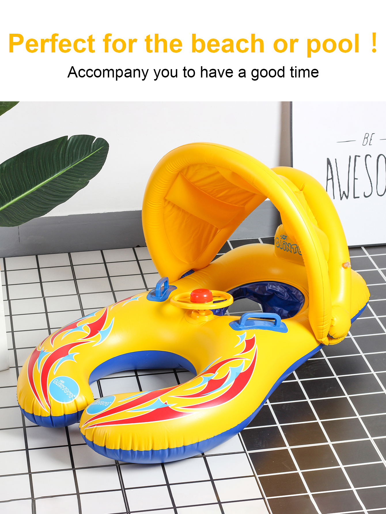 1PC Mommy and Me Pool Baby Flo - Baby Swimming Floater review and price