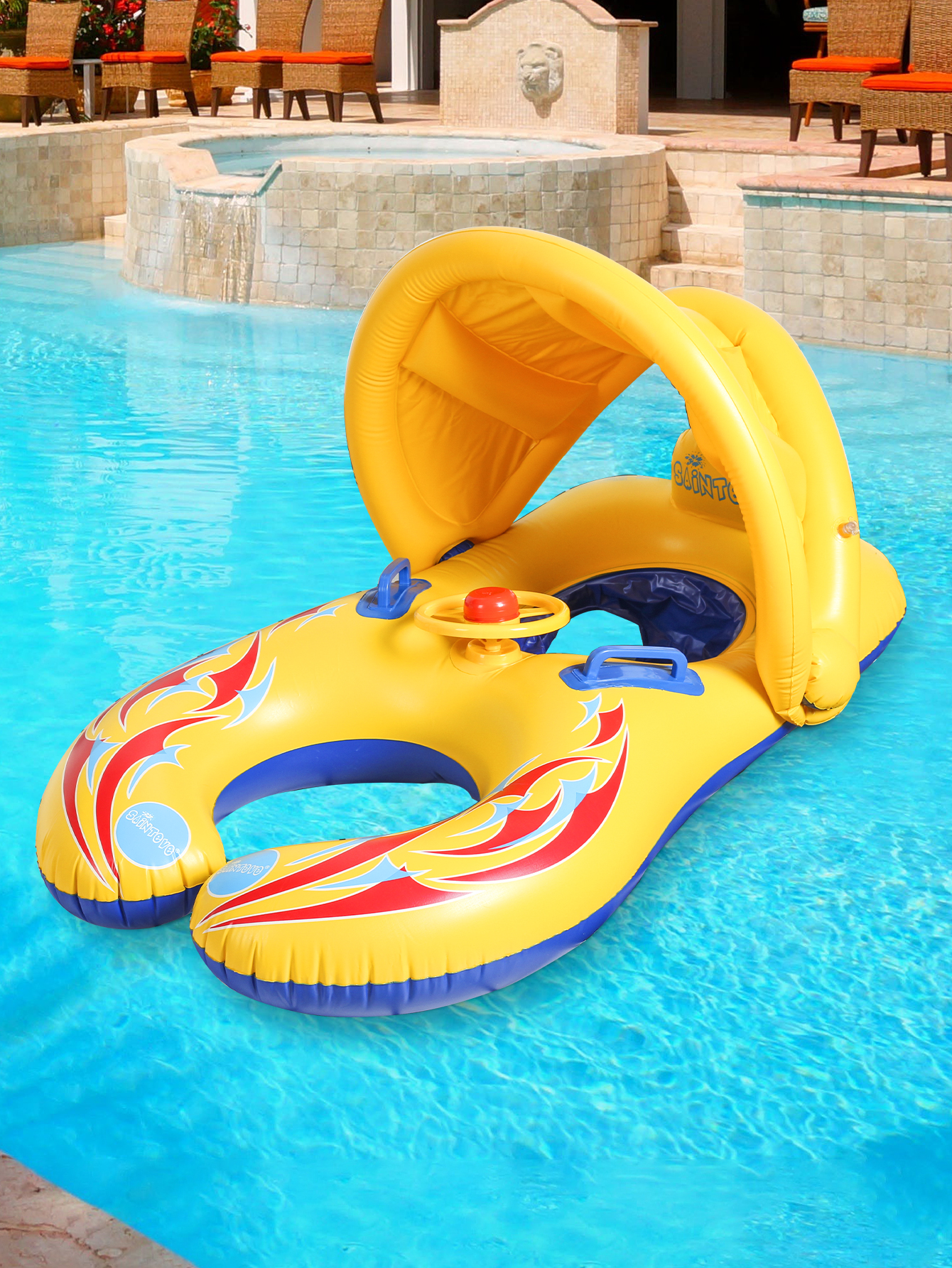 1PC Mommy and Me Pool Baby Flo - Baby Swimming Floater review and price
