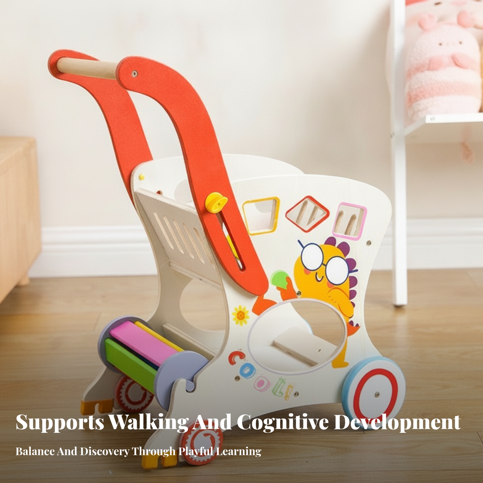 Wooden Baby Stroller Cart Cuto - Baby Products Shop review and price