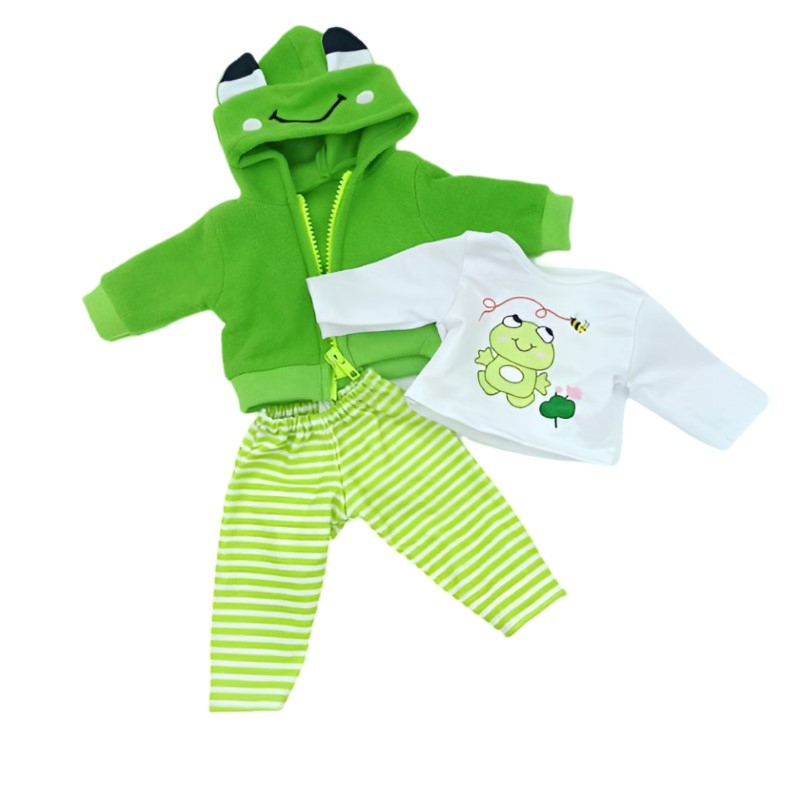Cute Frog Suit for 38-40cm Nen - Baby Products Resale review and price