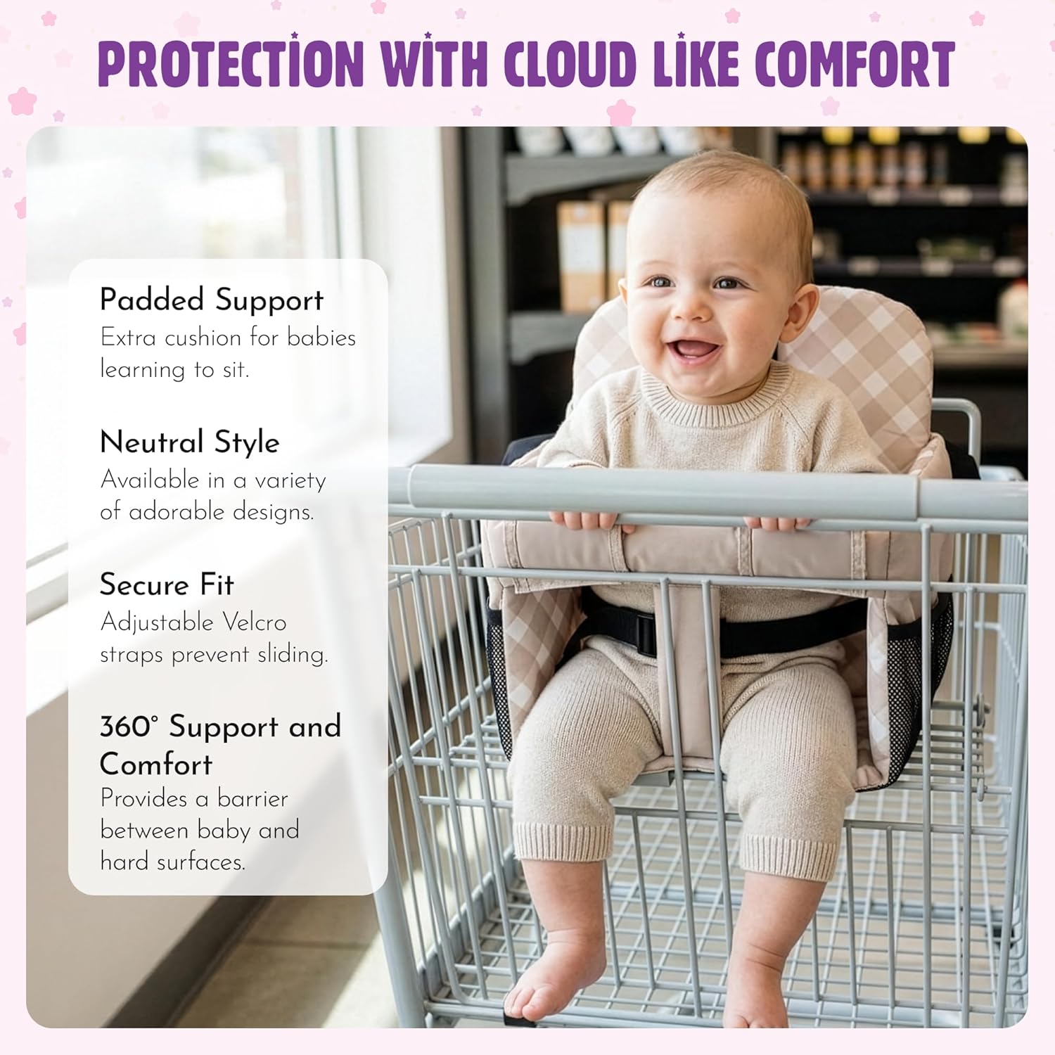 Shopping Cart Seat Cover for B - Baby Products Shop review and price