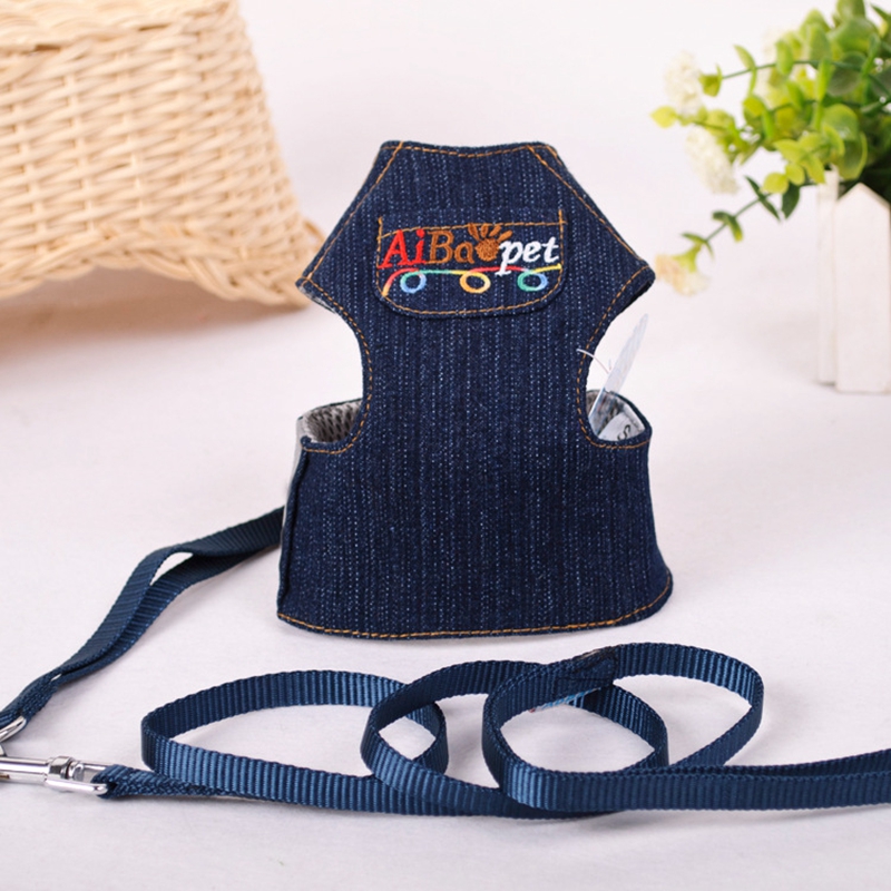 Denim Blue Paw Pet Harness Ves - Baby Products On Sale review and price