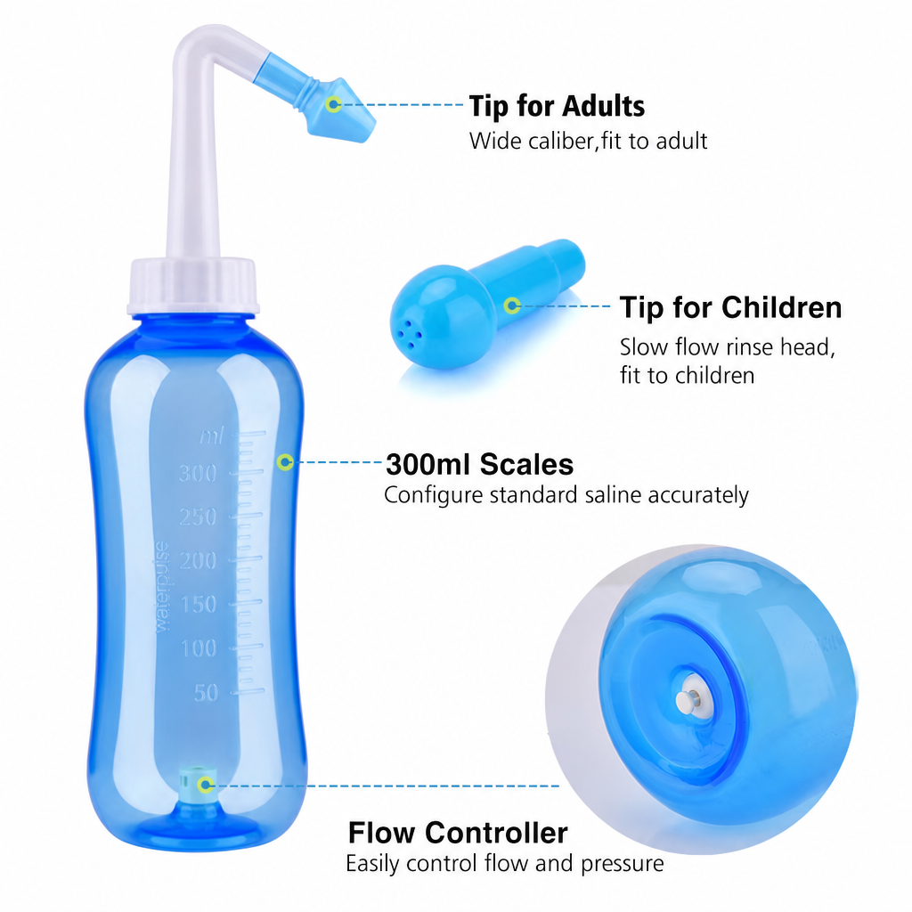 Nasal irrigator Nasal Rinse Bo - Nasal Aspirator review and price