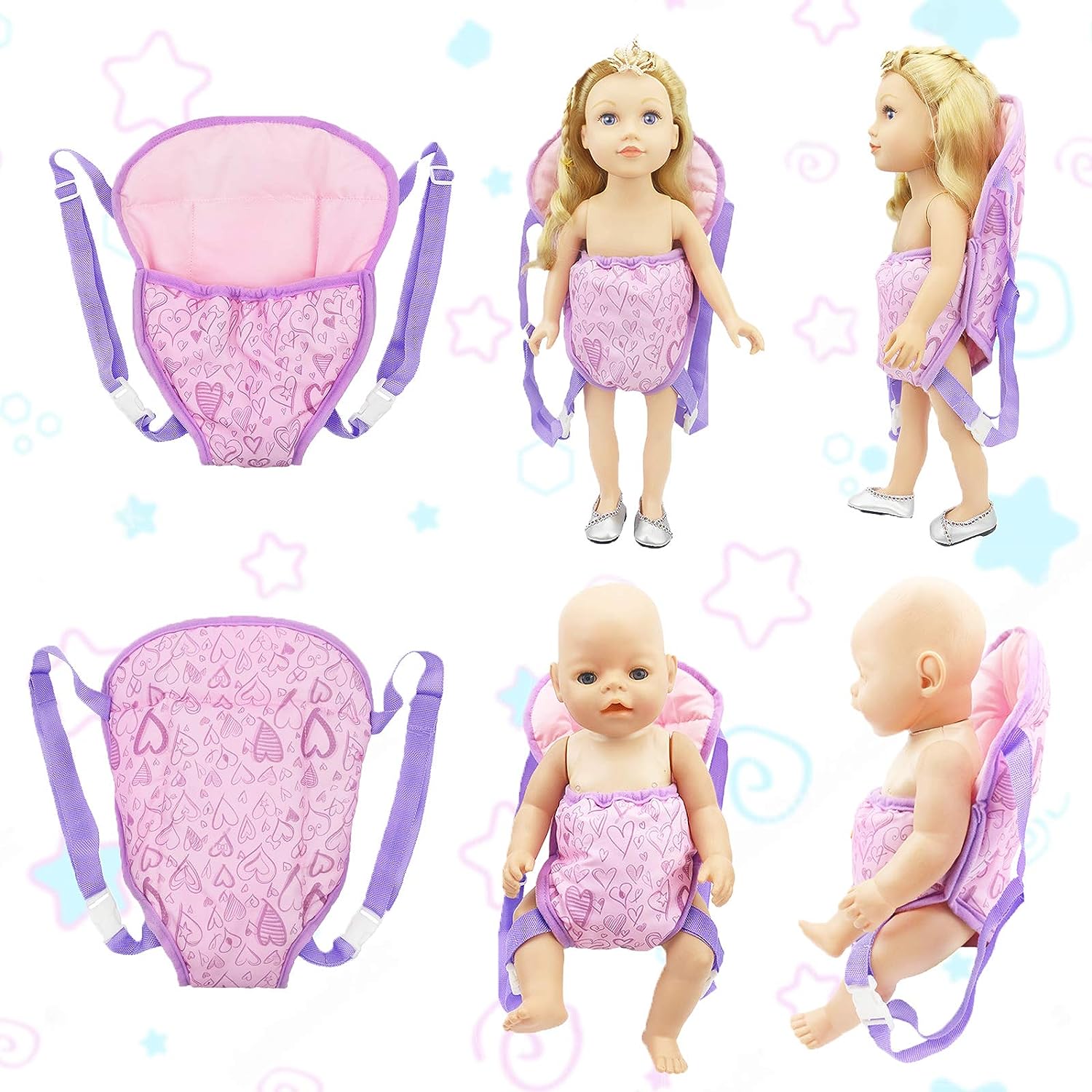 Baby Doll Plush Carrier Backpa - Baby Products Resale review and price