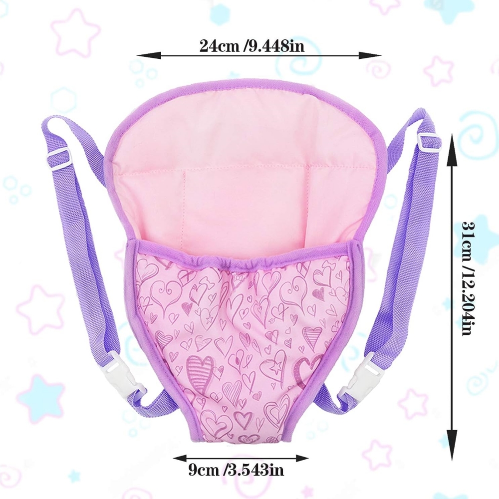 Baby Doll Plush Carrier Backpa - Baby Products Resale review and price
