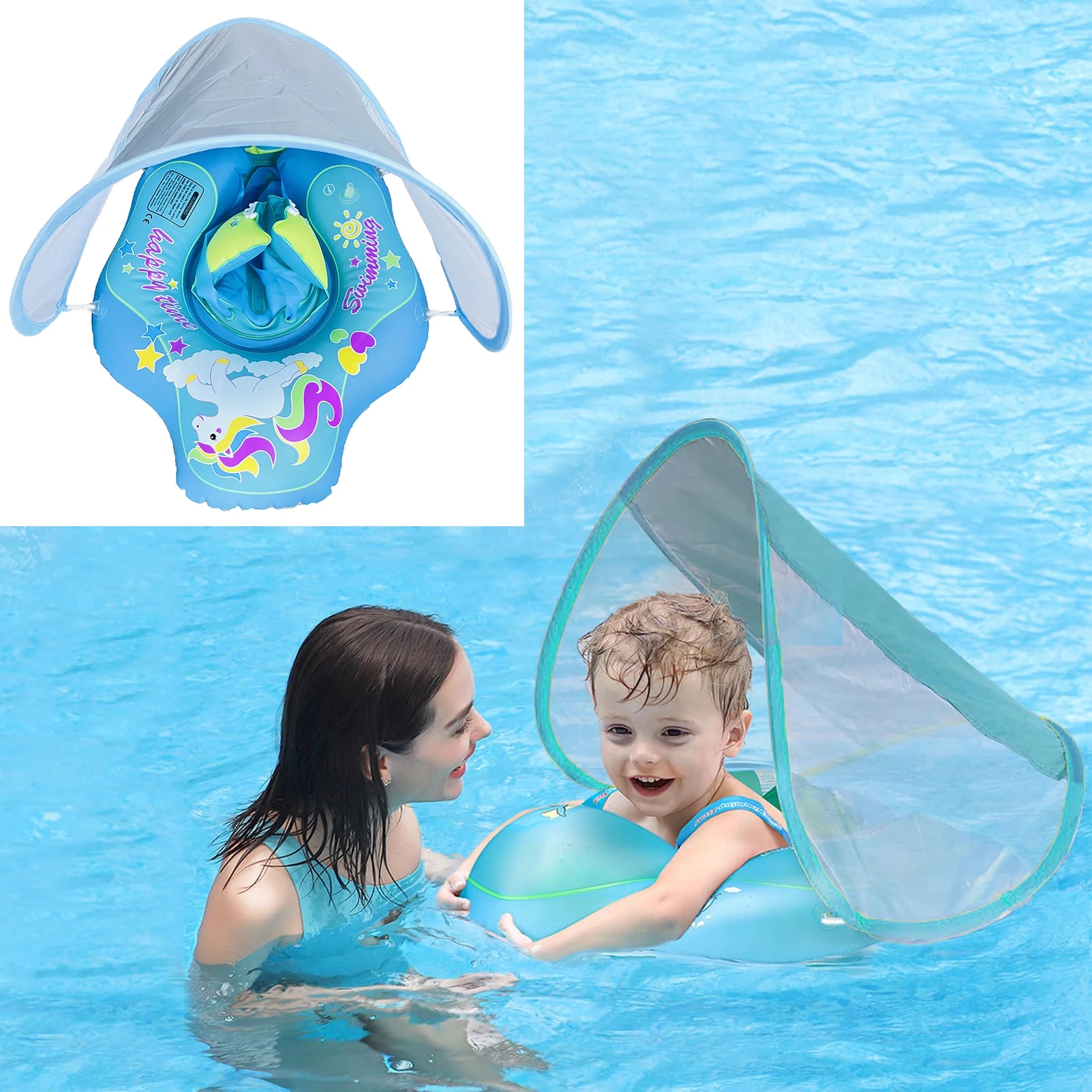 Baby Swimming Ring Inflatable  - Baby Swimming Floater review and price