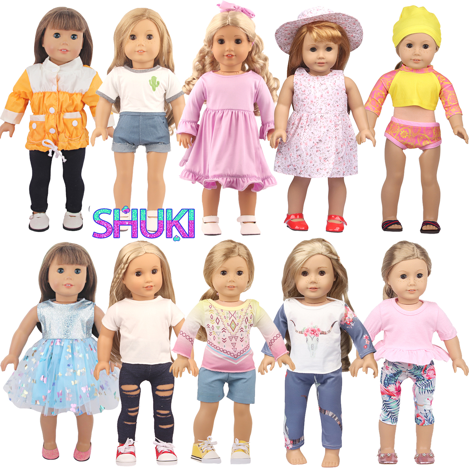 Cactus T-shirt+Denim Shorts Fl - Baby Products Resale review and price