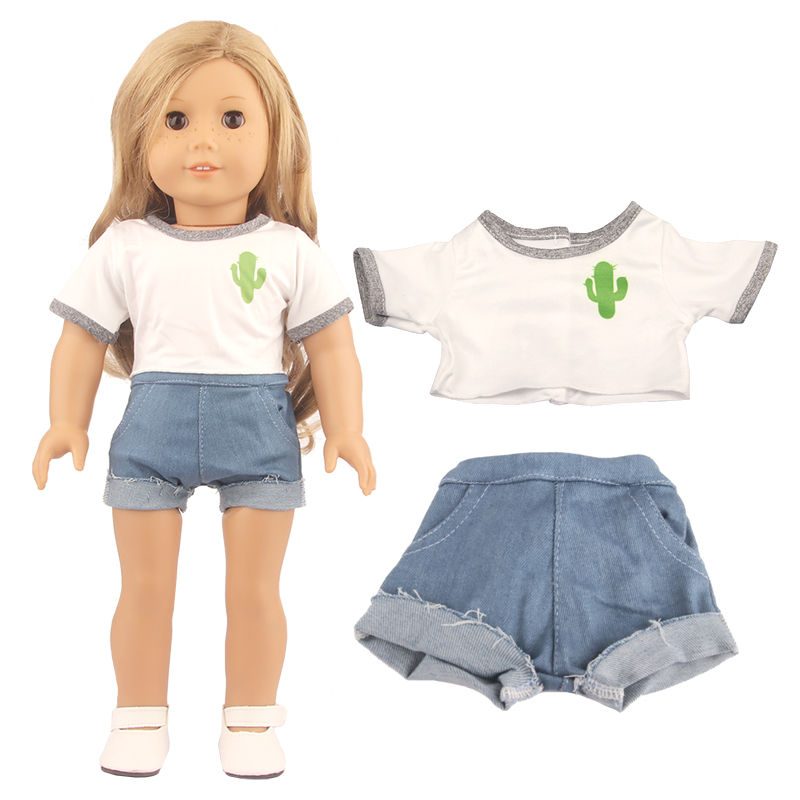 Cactus T-shirt+Denim Shorts Fl - Baby Products Resale review and price
