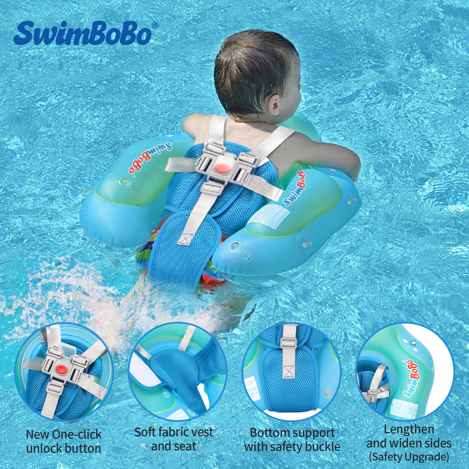 Swimbobo New Upgrade Baby Swim - Baby Swimming Floater review and price