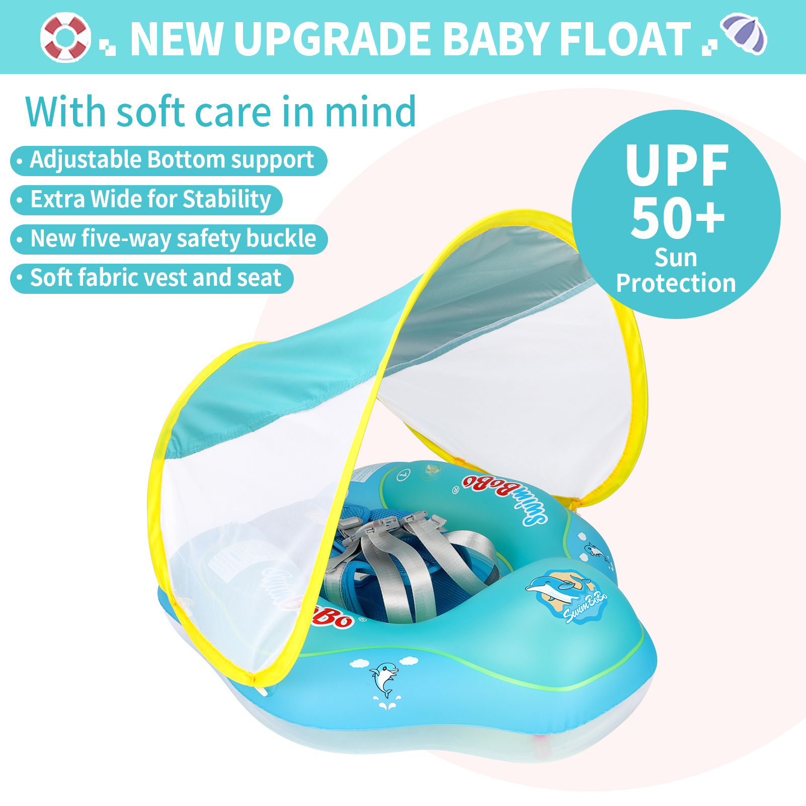 Swimbobo New Upgrade Baby Swim - Baby Swimming Floater review and price