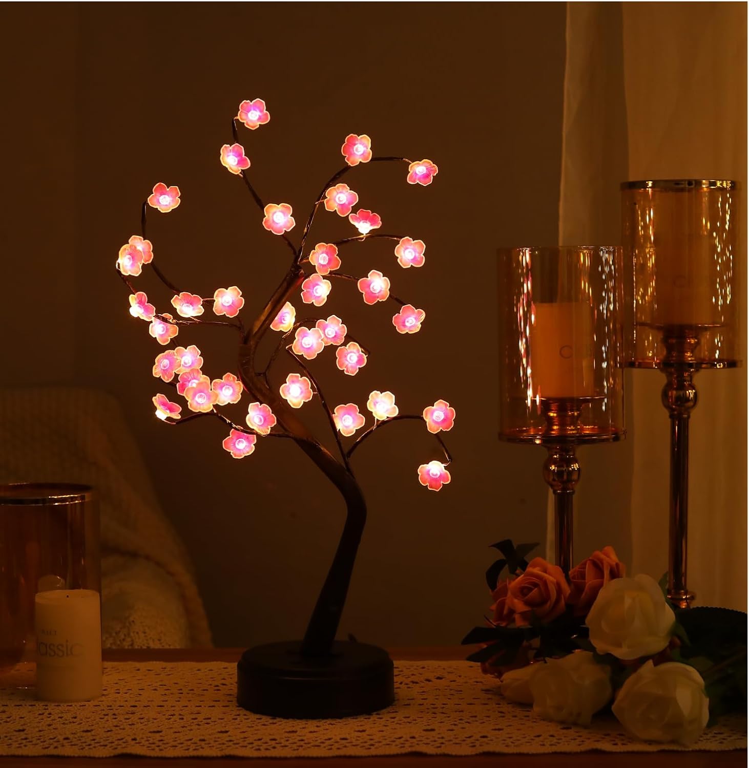 Cherry Blossom Tree Lamp 18inc - Baby Products Japanese review and price