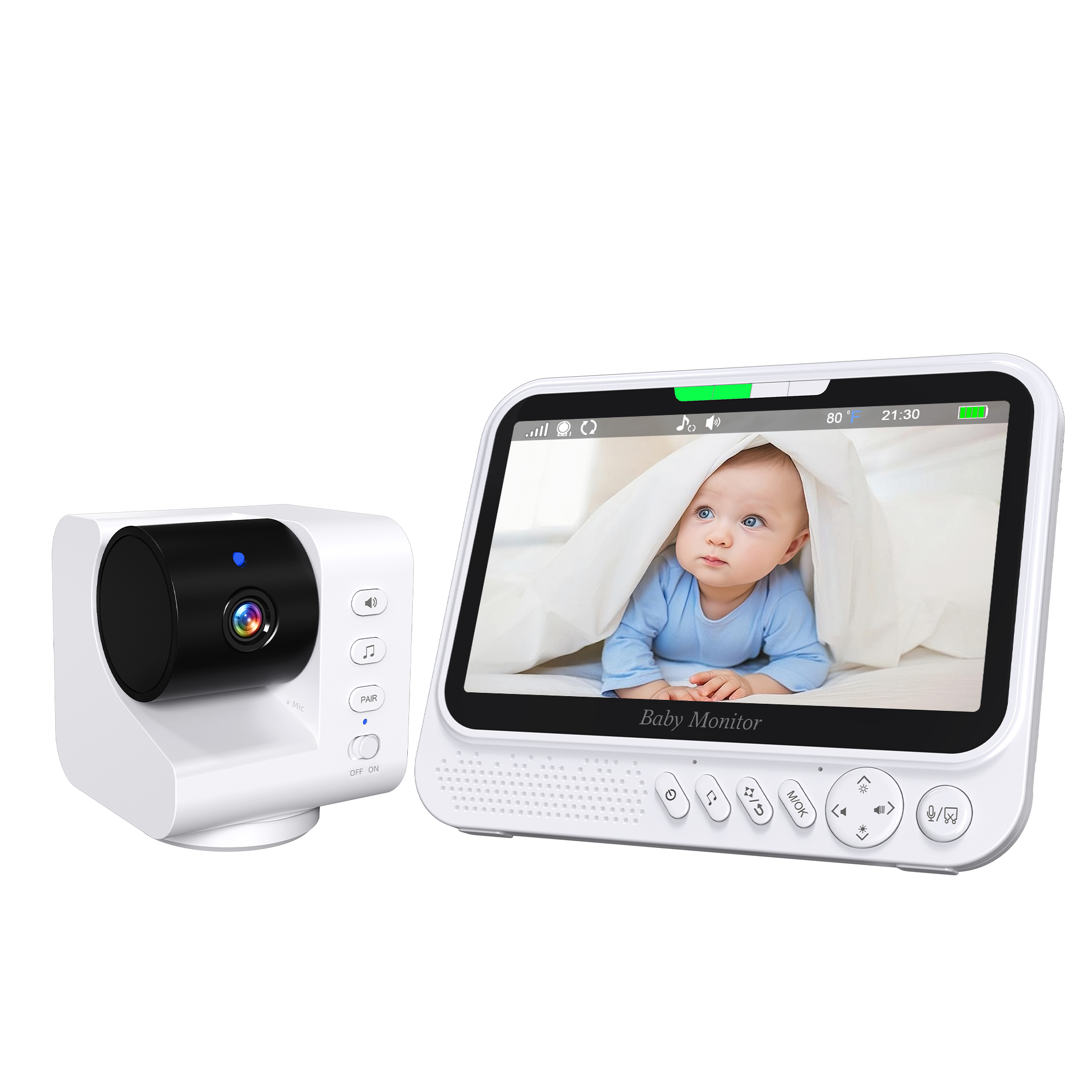 7inch IPS Screen 1v2 Wireless  - Baby Monitor Sensor review and price