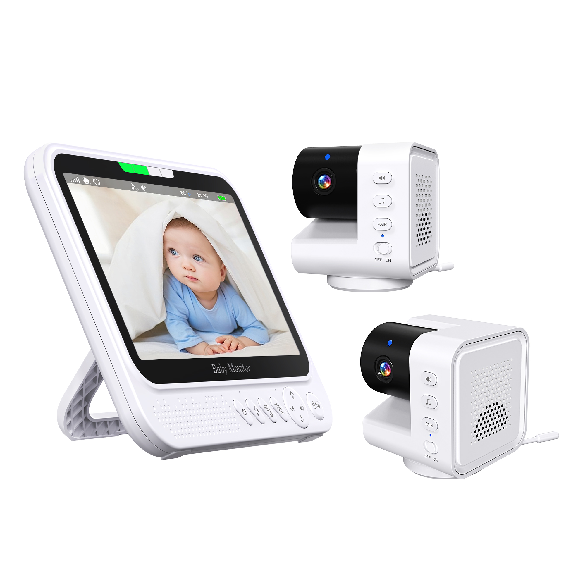 7inch IPS Screen 1v2 Wireless  - Baby Monitor Sensor review and price