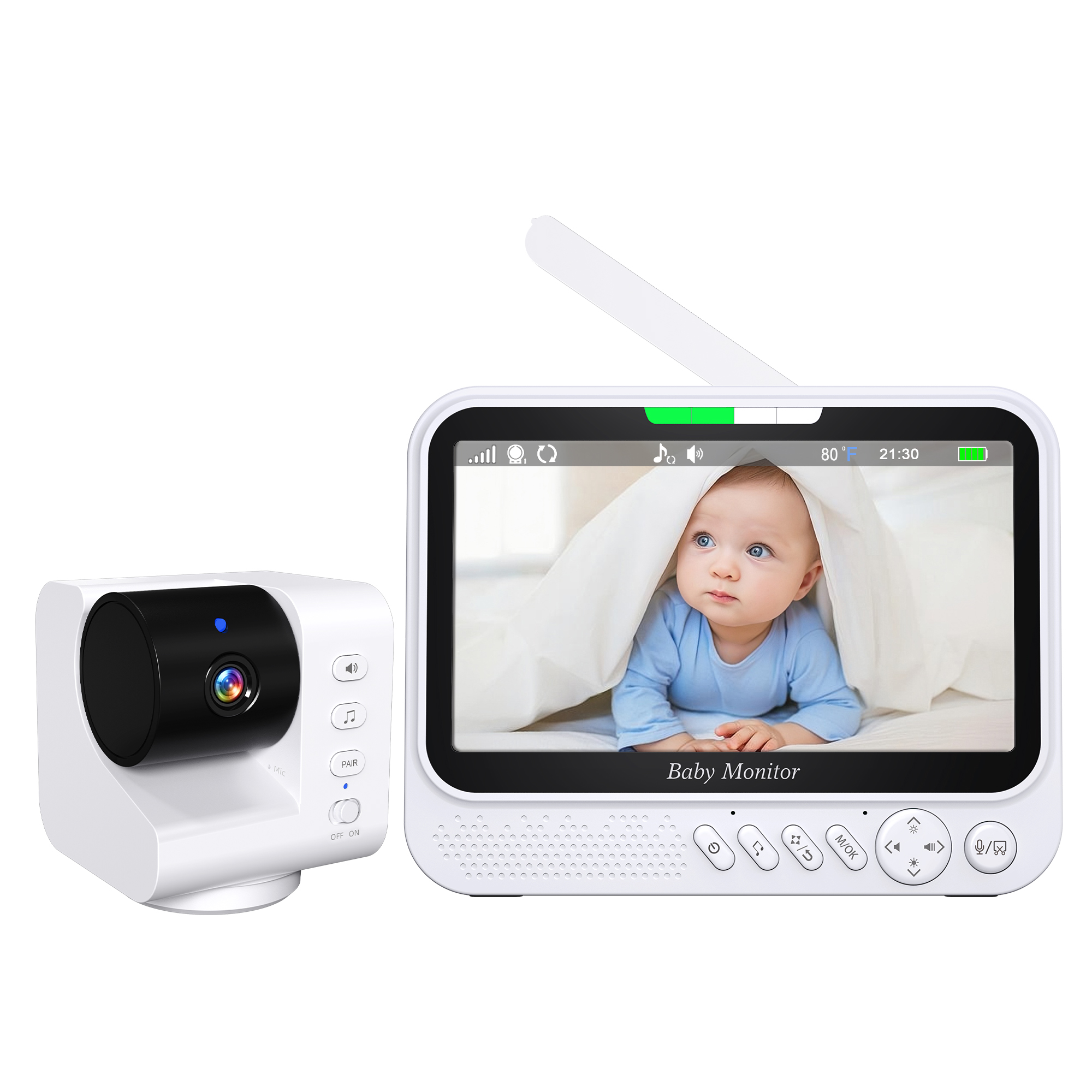 7inch IPS Screen 1v2 Wireless  - Baby Monitor Sensor review and price