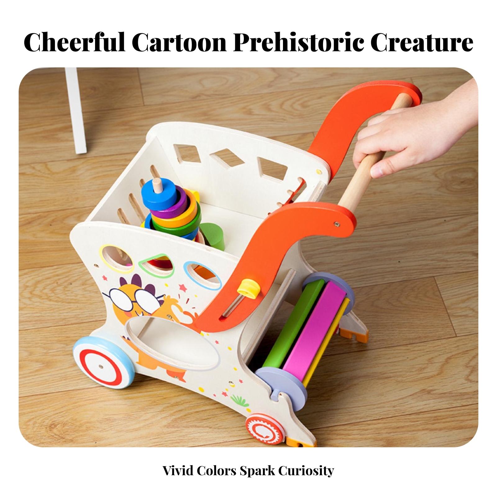 Wooden Baby Stroller Cart Bask - Baby Products Shop review and price